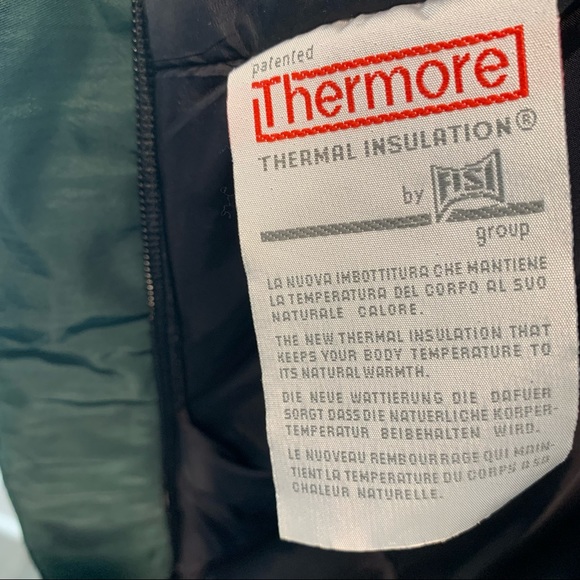 NILS Ski Snowboard Jacket Vintage Skiwear Size 12 Removable Fur Collar Sleeves - Picture 11 of 14